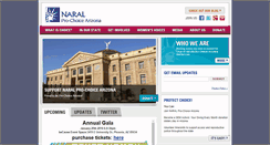 Desktop Screenshot of prochoicearizona.org